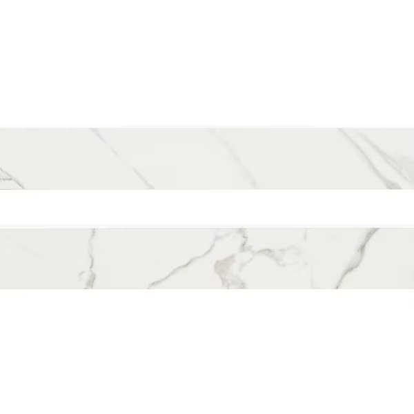 Kaya Calacatta Venato  3 in X 24 in Porcelain Matte Bullnose, 18PK, Msi, Mfr#: ZOR-PT-TR-0243